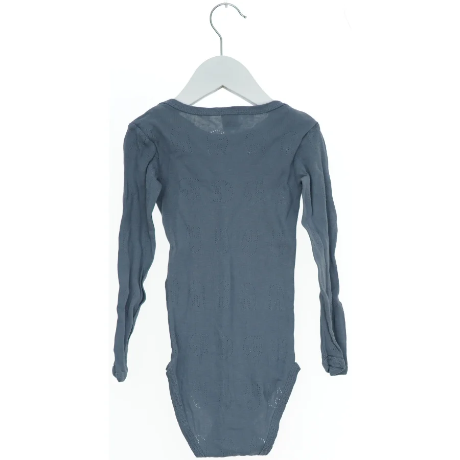 Langærmet bodystocking med elefantmønster fra Smallstuff (str. 98)