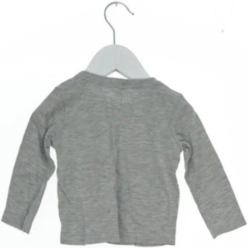 Langærmet t-shirt med rumtema (str. 74)