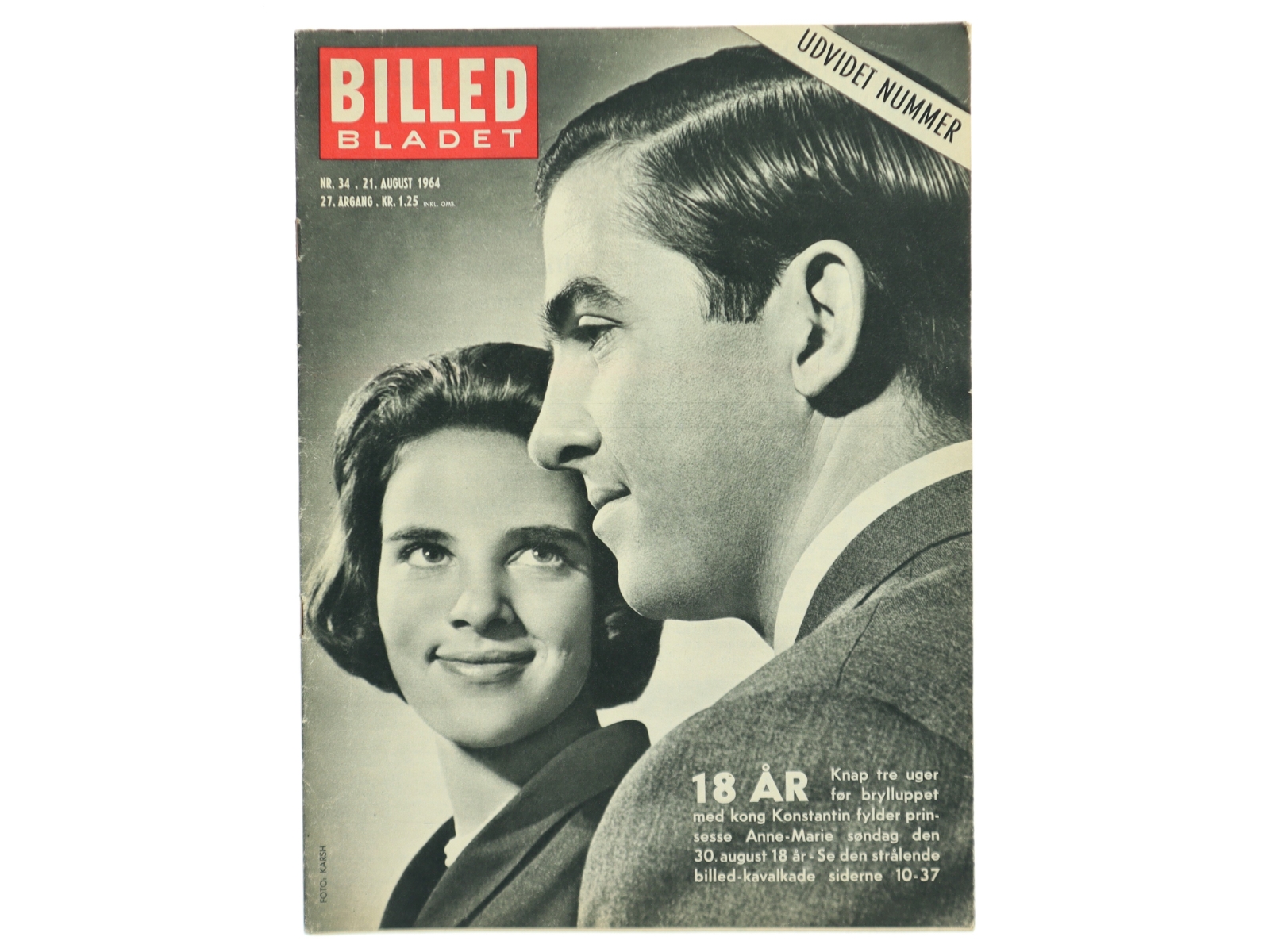 Vintage Billed Bladet Magasin, 1964