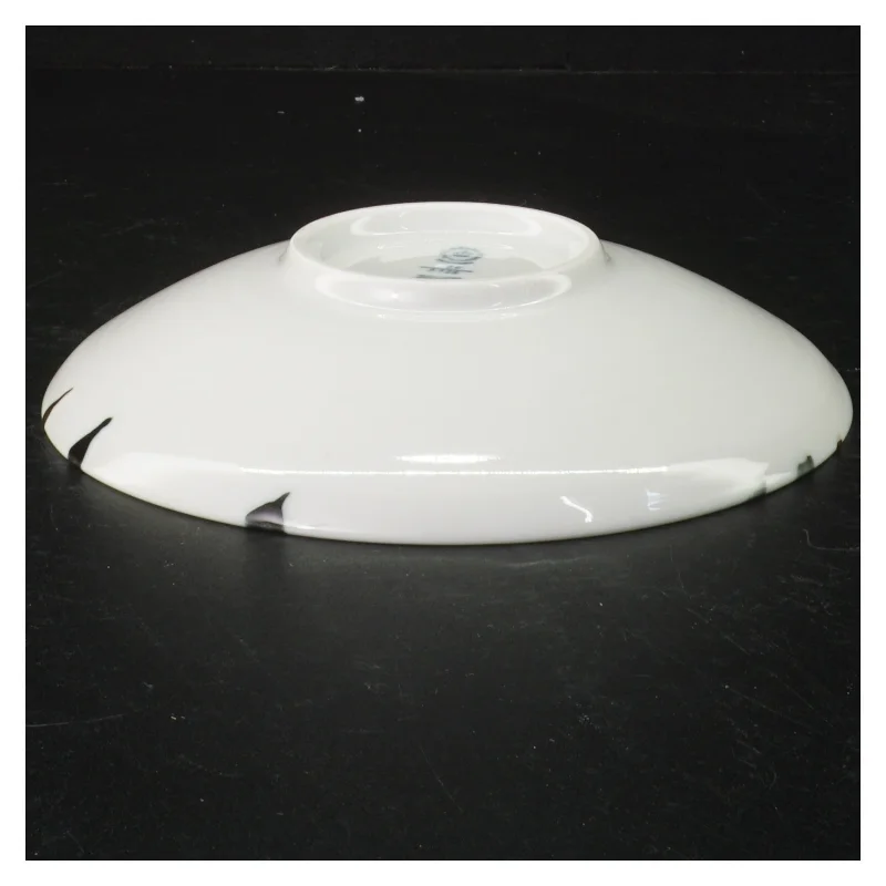 Porcelænstallerken med kantmønster fra Royal Copenhagen (str. 17,5 cm)