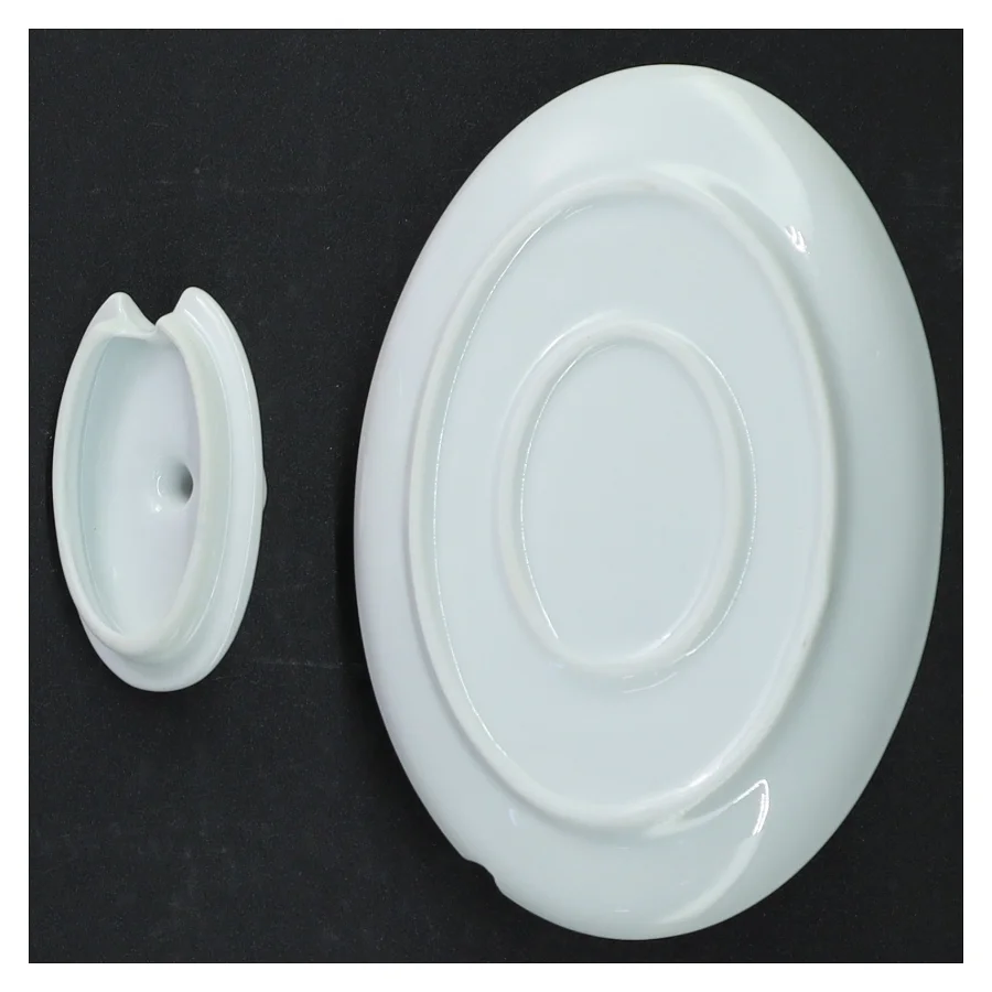 Porcelæn sovseskål (str. 14 x 10 cm)