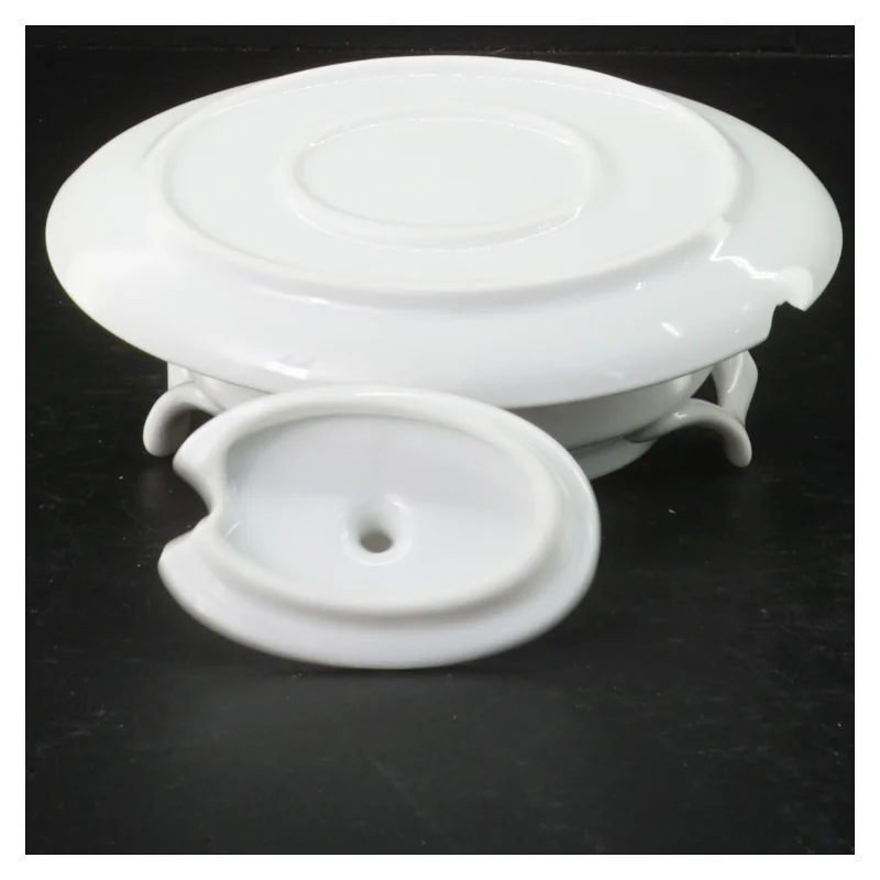 Porcelæn sovseskål (str. 14 x 10 cm)