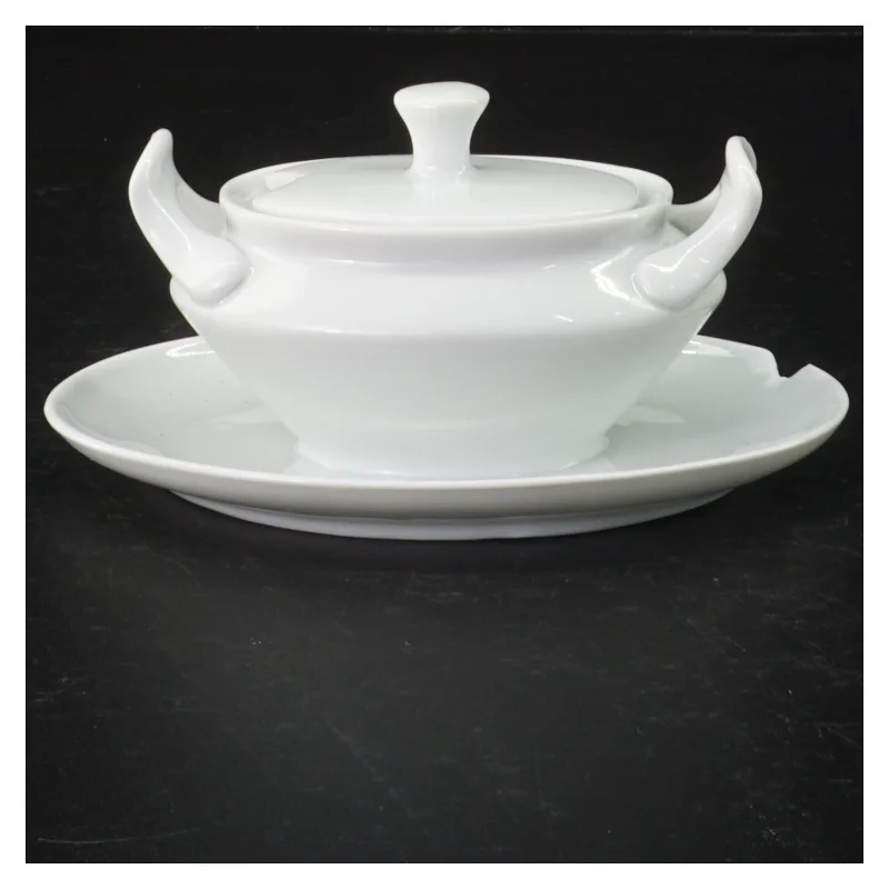 Porcelæn sovseskål (str. 14 x 10 cm)