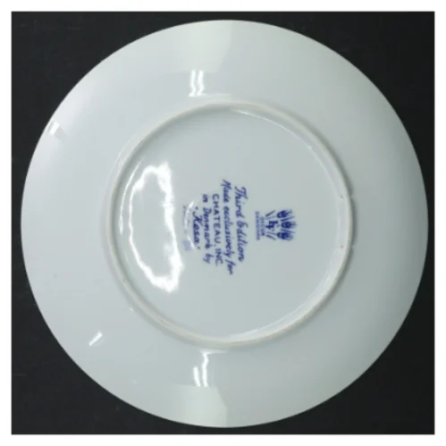 Souvenirplatte fra North Carolina (str. 19 cm)