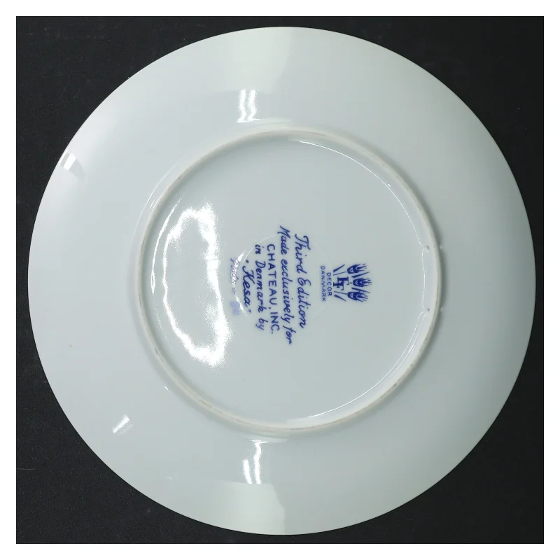 Souvenirplatte fra North Carolina (str. 19 cm)