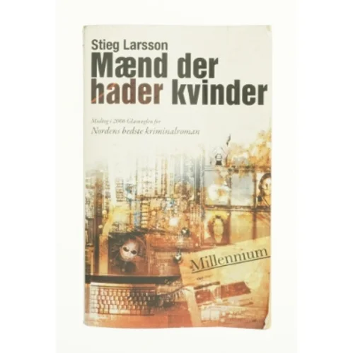 Mænd der hader kvinder af Stieg Larsson, Stieg Larsson (Bog)