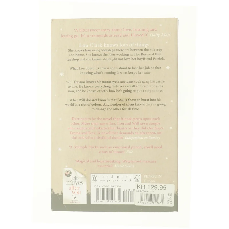 Me Before You by Jojo Moyes af Jojo Moyes (Bog)