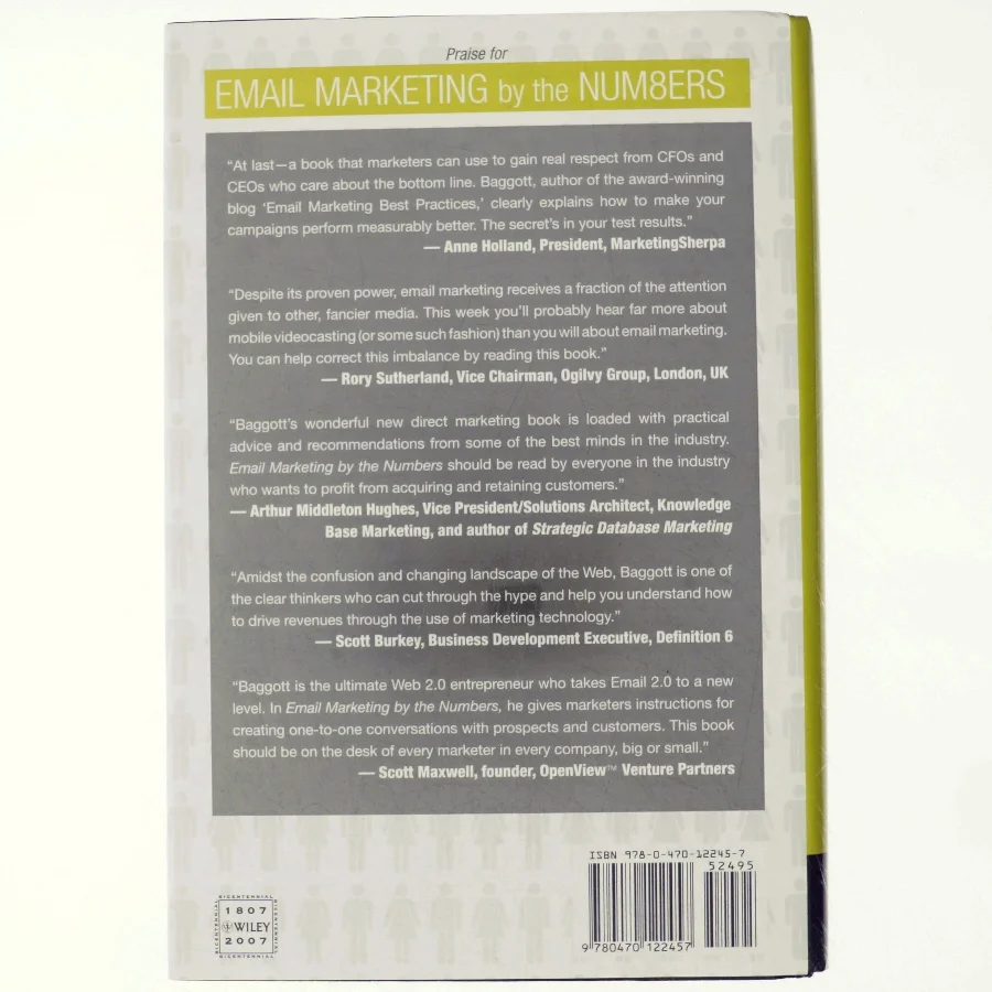 Email marketing by the numbers : How to use the world's greatest marketing tool to take any organization to the next level (Bog)