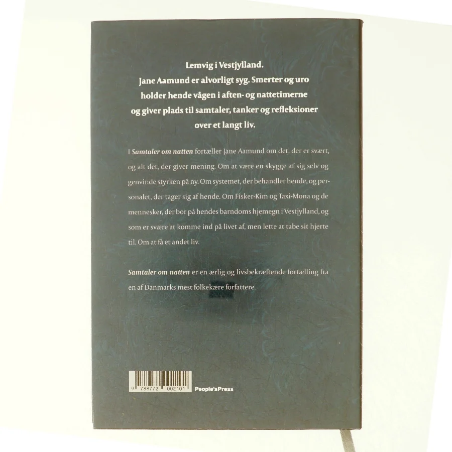 Samtaler om natten af Jane Aamund (Bog)