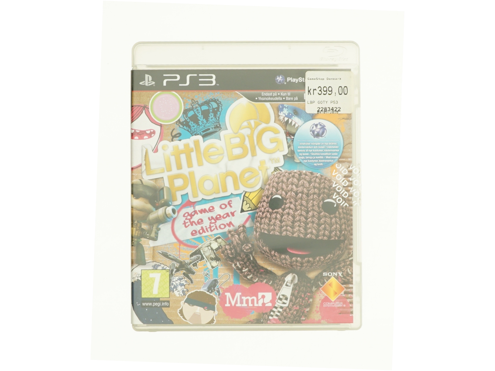 Little Big Planet Game of Year fra DVD