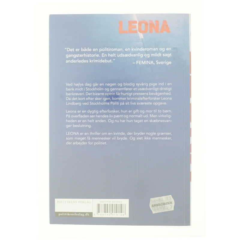 Leona ad Jenny Rocneby