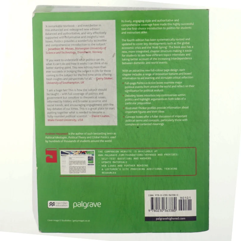 Politics af Andrew Heywood (Bog)