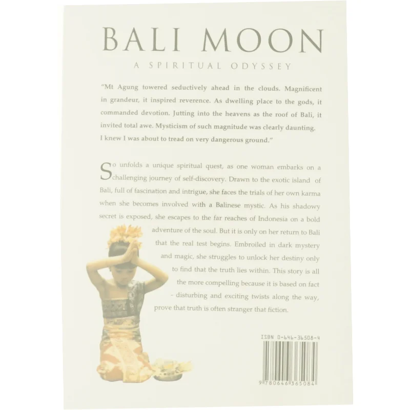 Bali Moon : a Spiritual Odyssey af Odyle Knight (Bog)