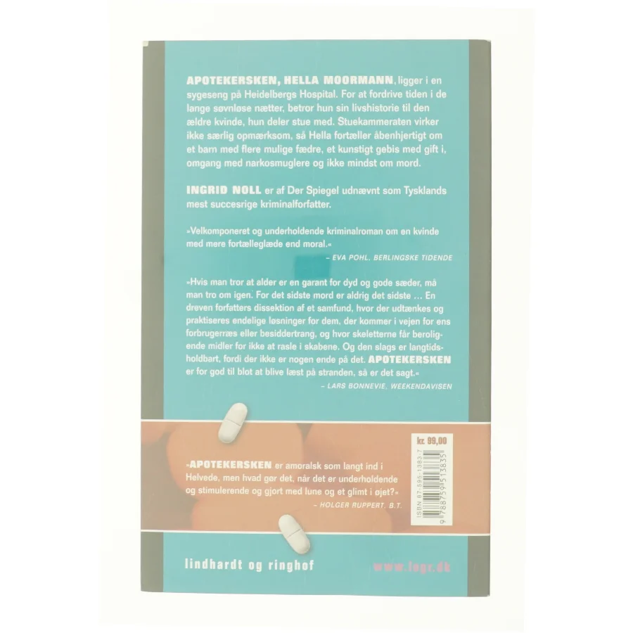 Apotekersken af Ingrid Noll (Bog)
