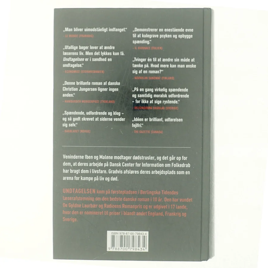 Undtagelsen : roman af Christian Jungersen (Bog)