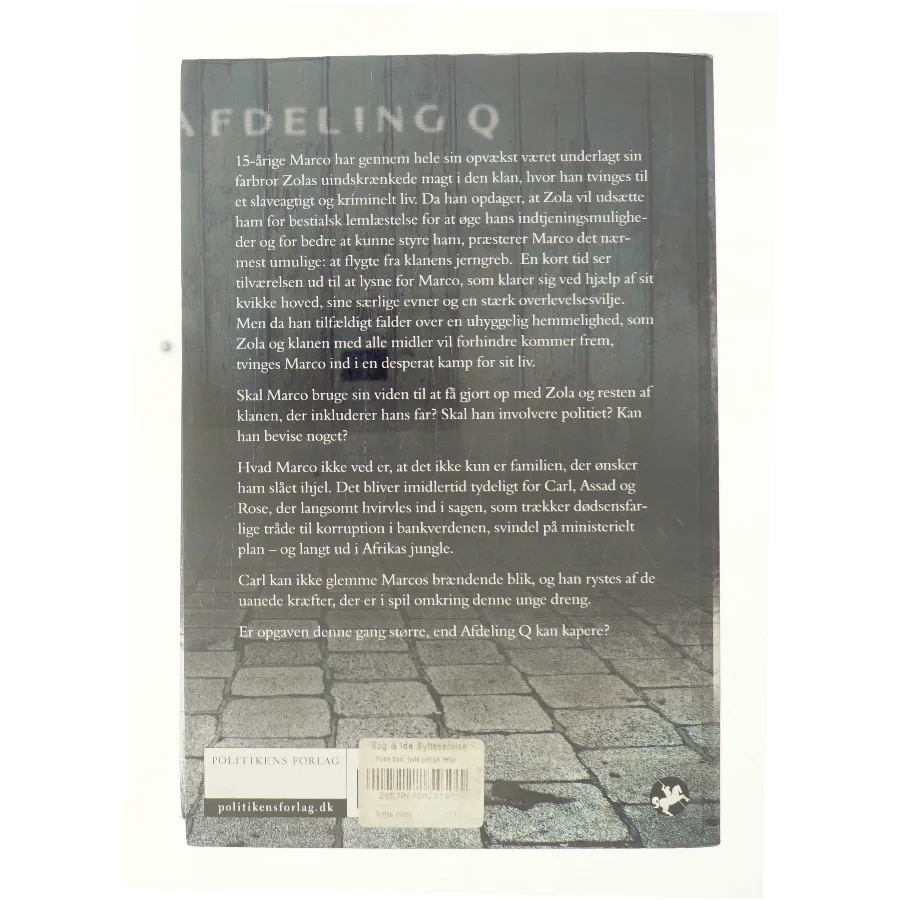 Marco Effekten af Jussi Adler-Olsen (Bog)