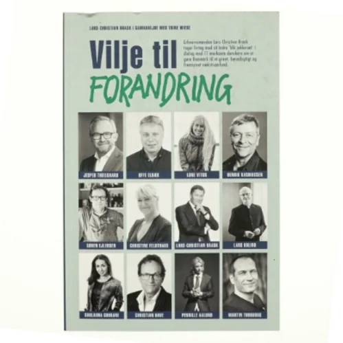 Vilje til forandring af Lars-Christian Brask (Bog)