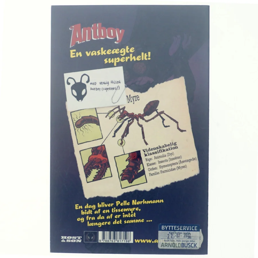 Antboy - tissemyrens bid af Kenneth Bøgh Andersen (Bog)