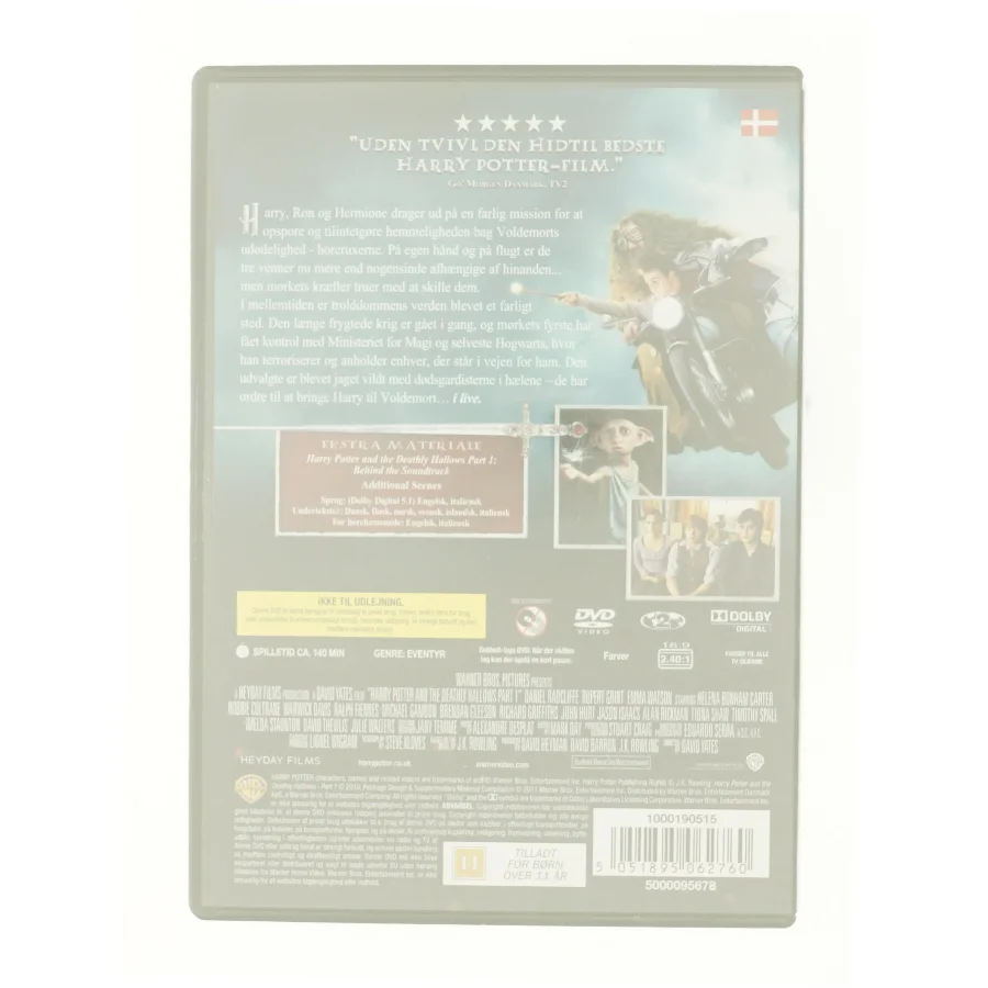 Harry Potter Og Dødsregalierne - Del 1