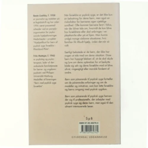 Børn som pårørende til psykisk syge (Bog)