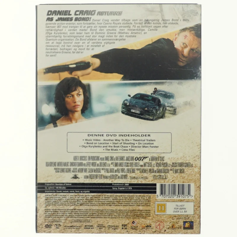 Bond J.: Quantum of Solace (2 Disk)