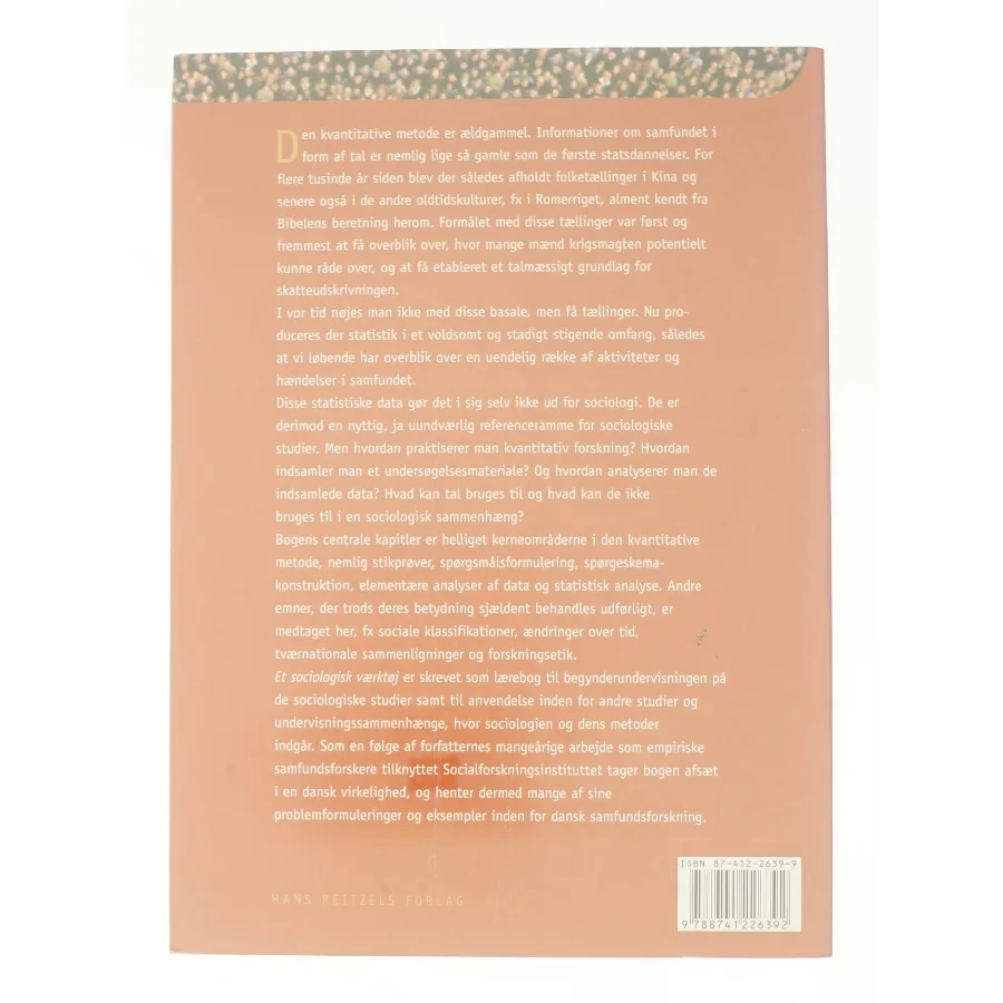 Et sociologisk værktøj (Bog)