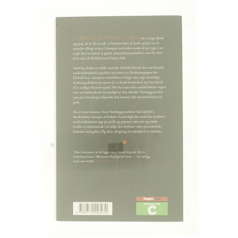 Sort natskygge af Ole Clifford (Bog)