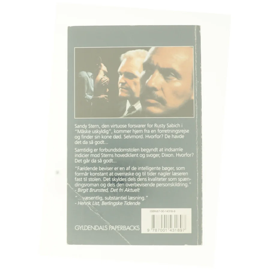 Fældende beviser af Scott Turow (Bog)