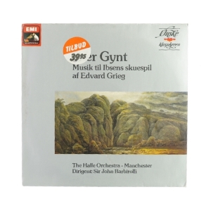 Peer Gynt Musik til Ibsens skuespil af Edvard Grieg vinylplade