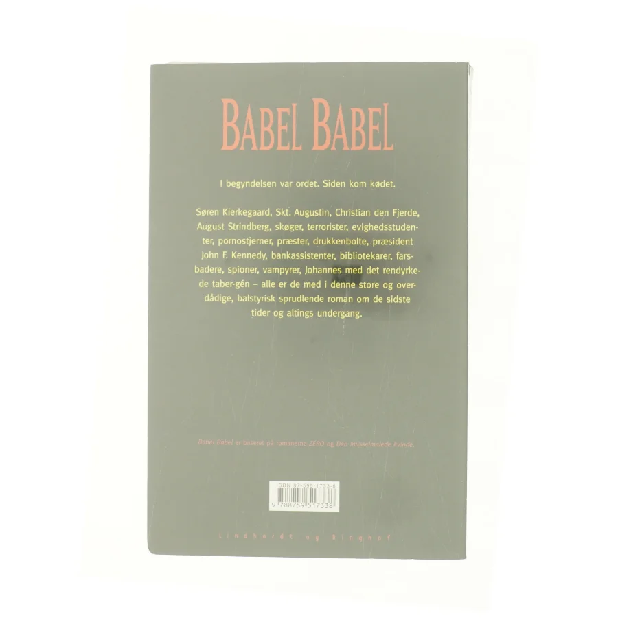 Babel Babel af Peter Rønnov-Jessen (Bog)