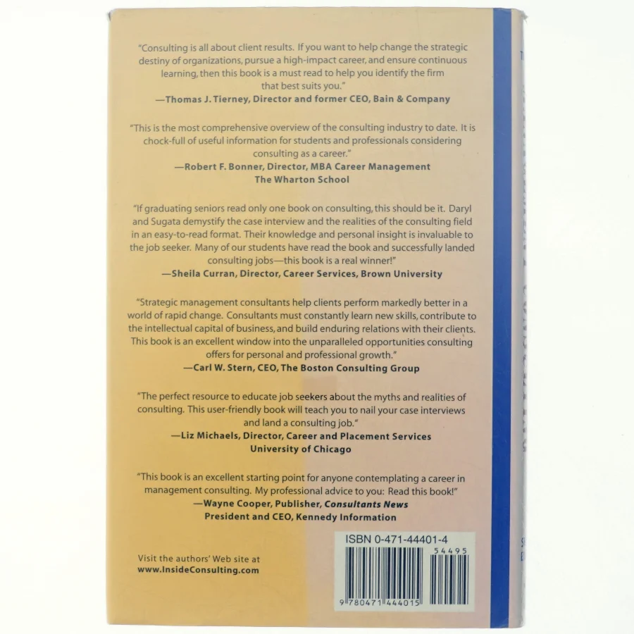 Management consulting : A complete guide to the industry (Bog)