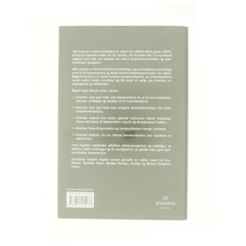 Når ledelse er kommunikation af Leif Pjetursson (Bog)