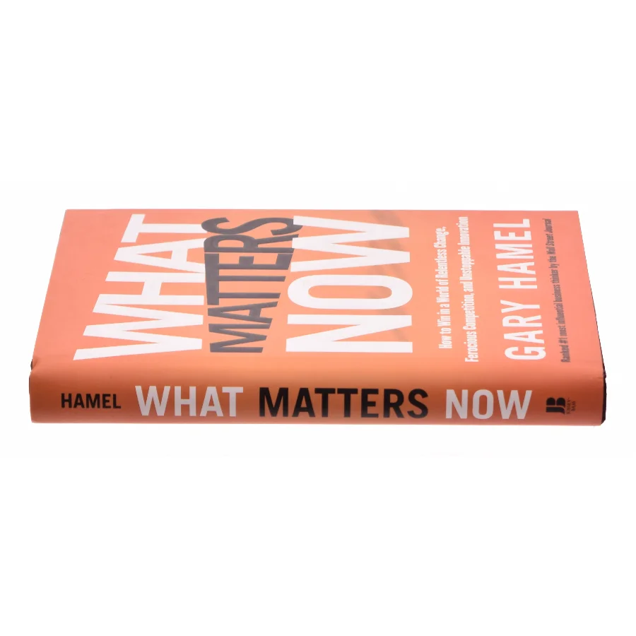 What matters now : how to win in a world of relentless change, ferocious competition, and unstoppable innovation (Bog)