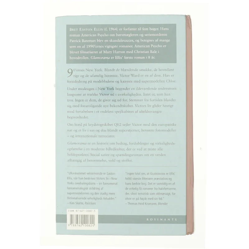 Glamorama af Bret Easton Ellis (Bog)