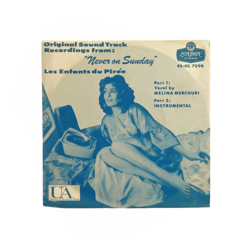 Never on sunday Soundtrack vinylplade