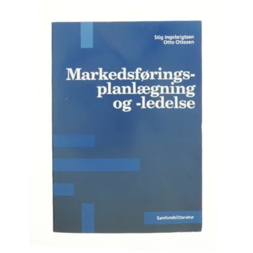 Markedføringsplanlægning og -ledelse