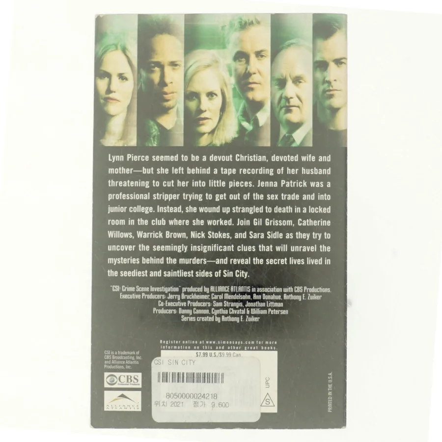 CSI, sin city