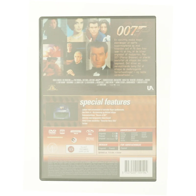 Agent 007 - Tomorrow Never Dies fra DVD