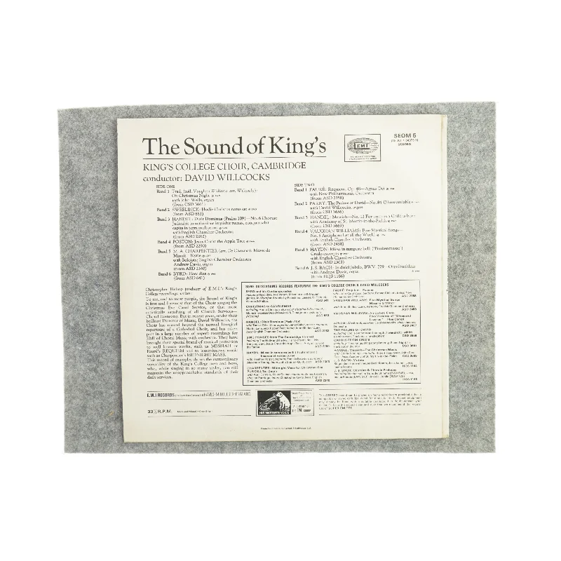 The sound of kings vinylplade