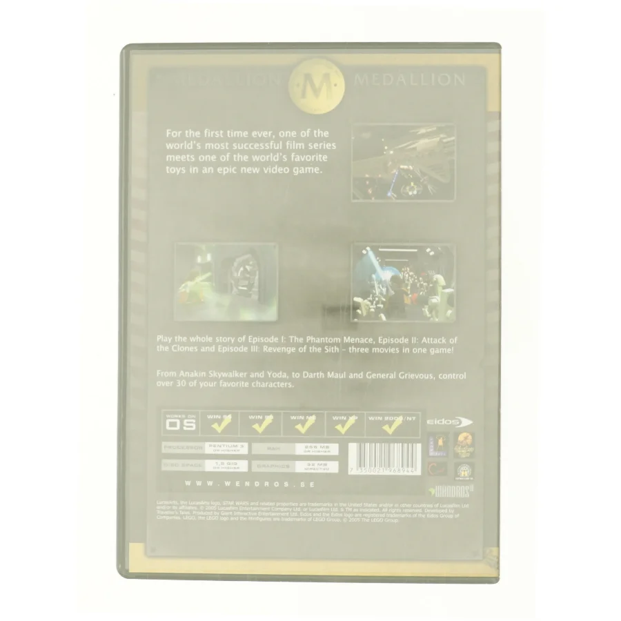 Star Wars The video game fra DVD