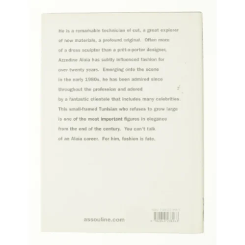 Alaia af Francois Baudot (Bog)