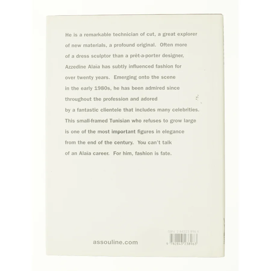 Alaia af Francois Baudot (Bog)