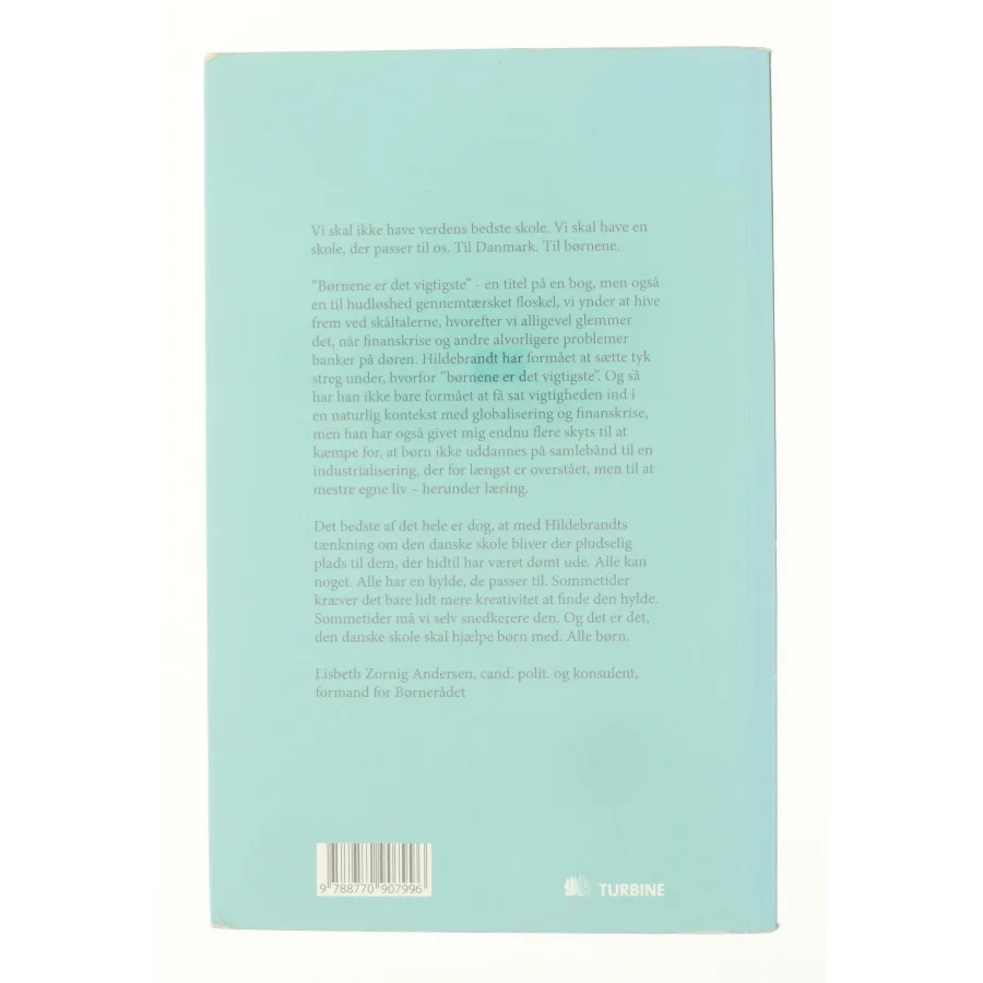 Børnene er det vigtigste af Steen Hildebrandt (Bog)