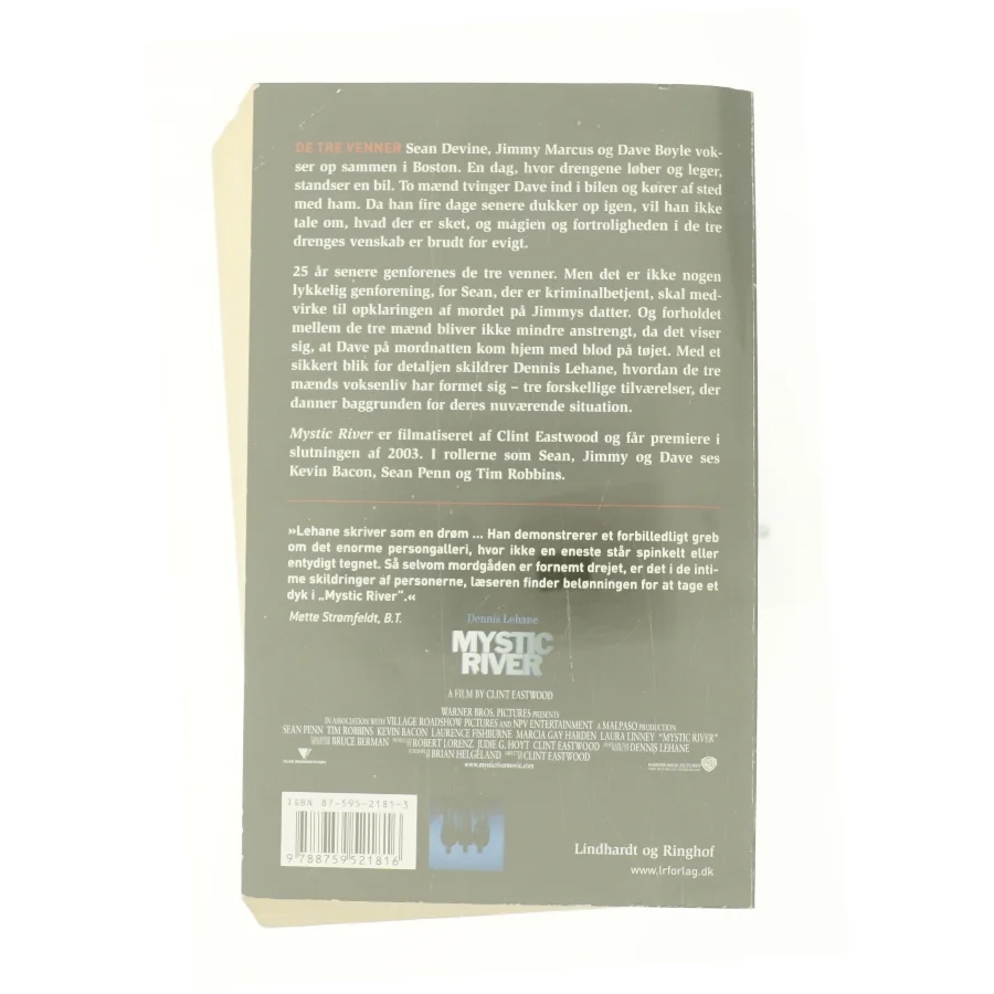 Mystic River af Dennis Lehane (Bog)