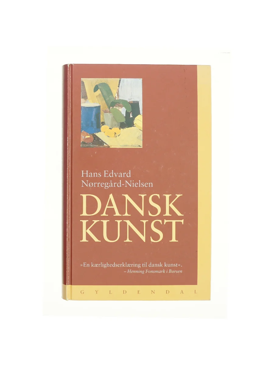 Forsiden af Dansk kunst af Hans Edvard Nørregård-Nielsen