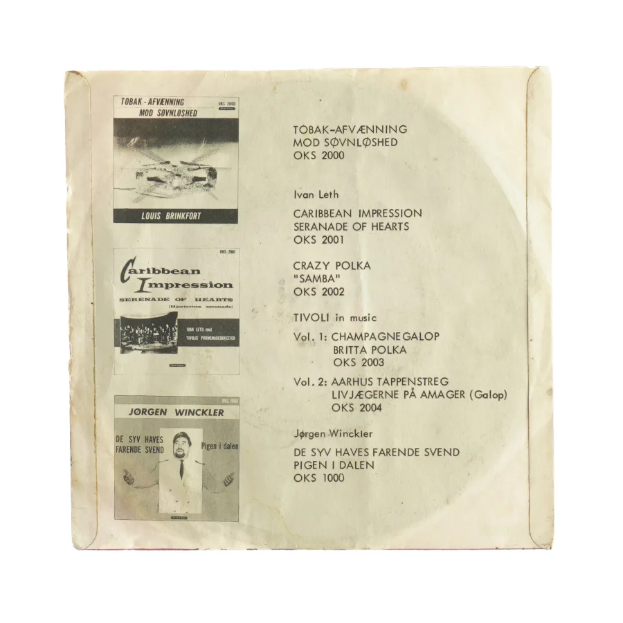 Nickolaska Lillelet Vinylplade