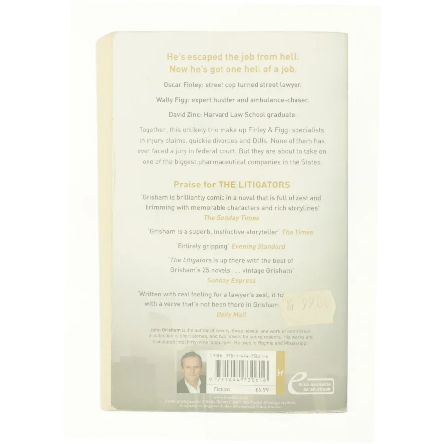 The Litigators af John Grisham (Bog)