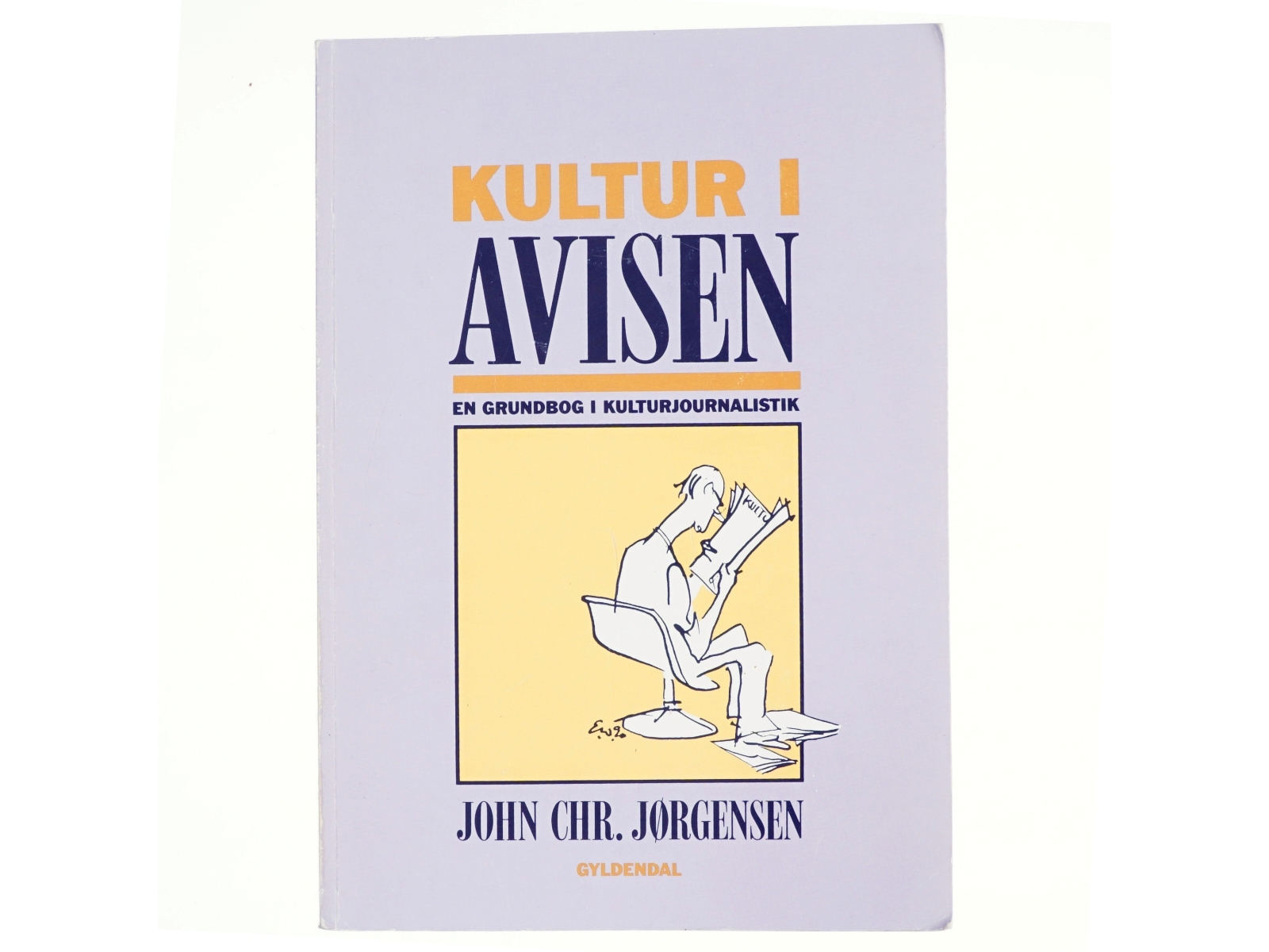 Kultur i avisen : en grundbog i kulturjournalistik af John Chr. Jørgensen (f. 1944) (Bog)