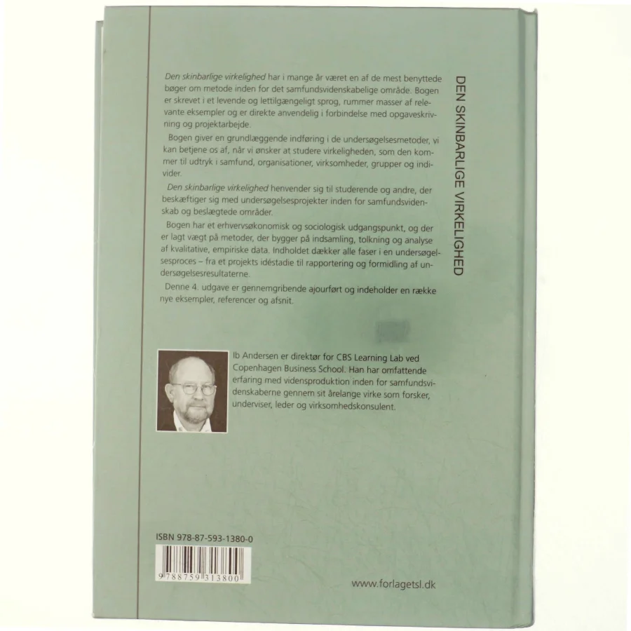 Den skinbarlige virkelighed af Ib Andersen (Bog)