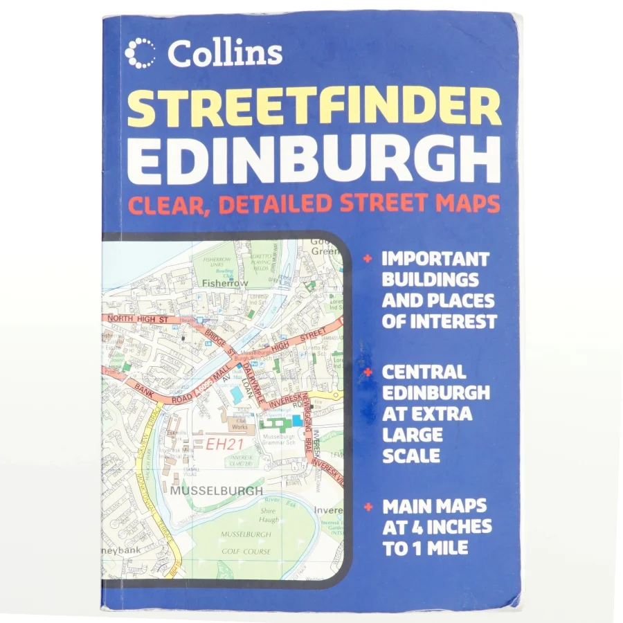 Edinburgh Streetfinder af Collins Bartholomew Ltd, HarperCollins (Firm) (Bog)